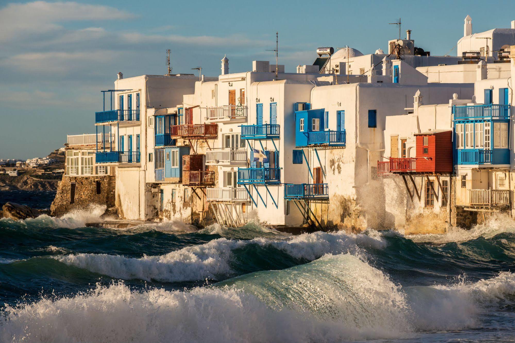 布鲁托比亚套房住宿加早餐旅馆 Mykonos Town 外观 照片